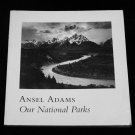 Ansel Adams *Our National Parks * First Edition Photography Book 1992 MINT