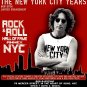 John Lennon * NEW YORK CITY YEARS * Exhibit Poster 3' x 4' Rare 2009 MINT