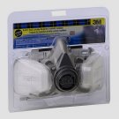 3M Medium OV/P95 R-6211HC Dual Cartridge Respirator Mask SET NEW