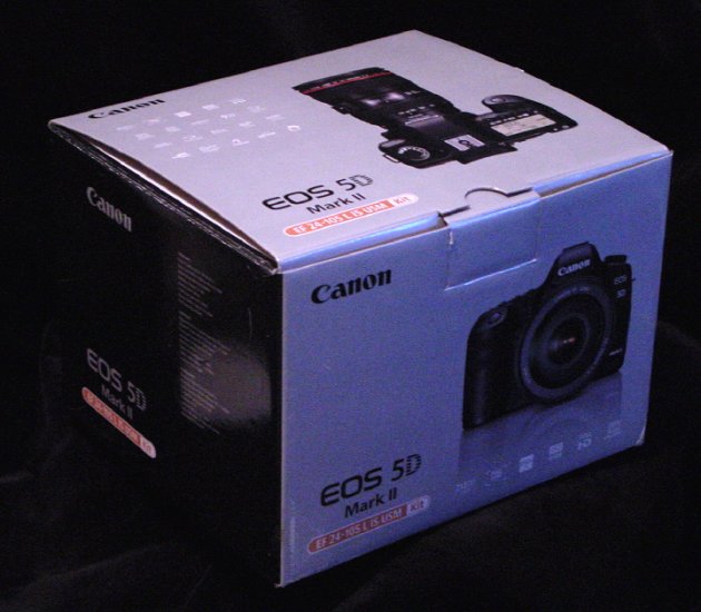 Canon EOS 5D Mark II * Retail BOX ONLY * Mint New Condition