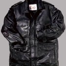 Neil Cooper Army M-65 Leather * FIELD JACKET * Dark Brown 3XL NEW