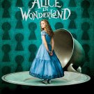 Tim Burton's Alice in Wonderland Original Movie Poster * ALICE * 4' x 6' Rare 2010 NEW