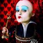 Burton's Alice in Wonderland Orig Movie Poster Helena Bon Carter * RED QUEEN * 4' x 6' Rare 2010 NEW