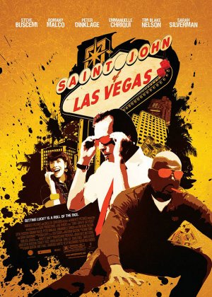 Saint John of Las Vegas * STEVE BUSCEMI * Orig. Movie Poster HUGE 4' x 6' Rare 2010 Mint