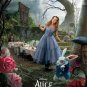 Tim Burton's Alice in Wonderland Orig Movie Poster * ALICE * 4' x 6' Huge Rare 2010 NEW