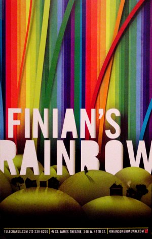 FINIAN'S RAINBOW Broadway Poster 14" x 22" Rare 2009 NEW