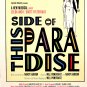 This Side Of Paradise Original Off-Broadway Poster 14" x 22" Rare 2010 NEW