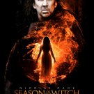 SEASON OF THE WITCH Original Movie Poster * NICOLAS CAGE * 27 x 40 DS Rare 2010 NEW