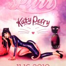 Katy Perry's * PURR * Original AD Poster 2' x 3' NEW 2010