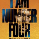 I Am Number Four Original Movie Poster HUGE 4' x 6' Rare 2011 NEW