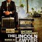 The Lincoln Lawyer Original Movie Poster * Matthew McConaughey *HUGE 4' x 6' Rare 2011 NEW