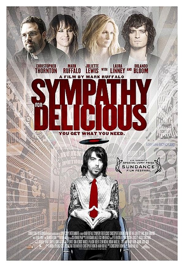 Sympathy for Delicious Original Movie Poster * MARK RUFFALO * 27" x 40" Rare 2011 Mint