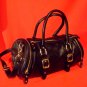 Cole Haan * PAIGE * Convertible Tote Black Leather Bag Mint