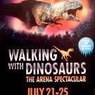 Walking With Dinosaurs Arena Show Poster * MADISON SQUARE GARDEN NYC * 14" x 22" Rare 2010 Mint