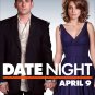 DATE NIGHT Original Movie Poster * Steve Carell & Tina Fey * 27" x 40" Rare 2010 Mint