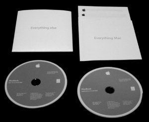 Apple MacBook OSX 10.6.3 Install Restore DISC SET * ONLY * for 2.4ghz Core 2 Duo NEW