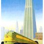 Robert LaDuke Original Art Poster * BIG CITY * 2' x 3' Rare 2000 Mint