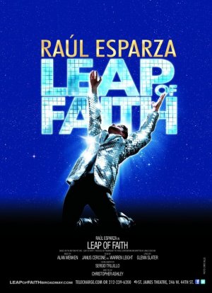 LEAP OF FAITH Original Broadway Theater Poster * RaÃºl Esparza * 14" x 22" Rare 2012 Mint