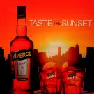 Aperol Spritz * Taste The Sunset * Original AD Poster 2' x 3' Rare 2012 Mint