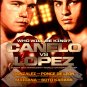Canelo vs Lopez * Knockout Kings * Original Boxing Poster 2' x 3' Rare 2012 Mint