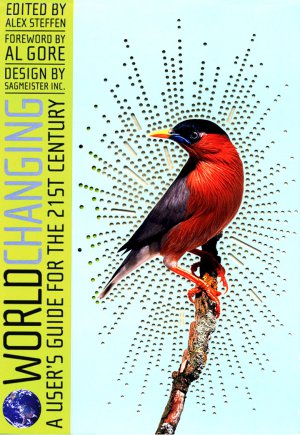 Worldchanging : A Users Guide for the 21st Century Mounted Book Poster 15" x 22" Rare 2006 MINT
