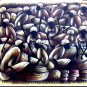 N. Thomas Original Oil Painting on Canvas 24" x 20" Rare Undated Mint