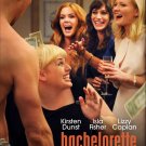 Bachelorette Original Movie Poster * Kirsten Dunst *  27" x 40" DS Rare 2012 Mint