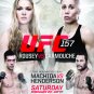 Rousey vs. Carmouche Original UFC 157 Poster 2' x 3' Rare 2013 Mint
