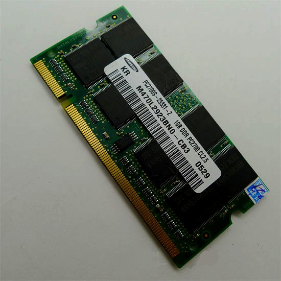 1GB DDR PC2700 333 MHZ Laptop RAM for Apple G4
