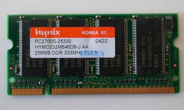 768mb pc2700 DDR 333MHz Laptop RAM for Toshiba Dynabook Mint