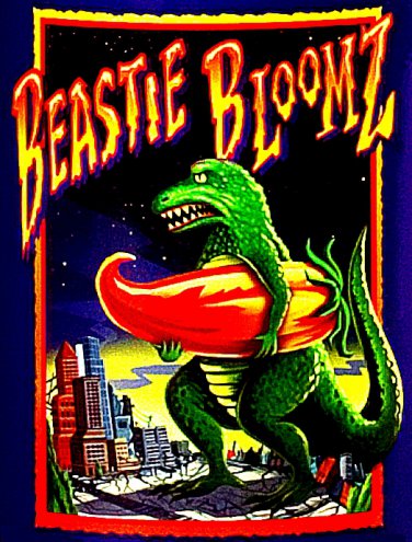 Foxfarm * BEASTIE BLOOMZ * Original AD Poster 13" x 19" Rare 2012 Mint