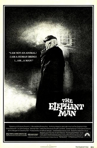 The Elephant Man Original Movie Poster * JOHN HURT * 27" x 40" Rare 1980 Mint