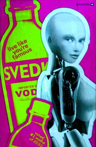Svedka Vodka * LIVE LIKE .. * Original AD Poster 2' x 3' Rare 2012 Mint