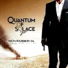 James Bond 007 QUANTUM OF SOLACE Movie Poster * DANIEL CRAIG * 4' x 6' Rare 2008 NEW