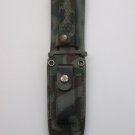 Vintage Explorer Survival Knife Hollow Handle SawBack 440C Sheath MINT