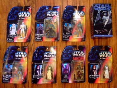 Star Wars Vintage Action Figure Lot POTF Shadows of Empire+VHS BOX SET Mint