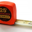 Stanley 25' ft Pro LeverLock & Lufkin 50 FT PRO Tape Measures MINT