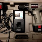 Porter Cable Pro 9.6v 3/8"inch Cordless Drill Driver + 2 Batts + Charger + Case