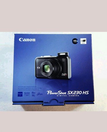 Canon Powershot SX230 HS * Retail BOX ONLY * Mint New Condition