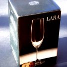 Champagne Flutes Bohemia Crystal Wine Glass SET(4-8oz)LARA New in Box