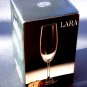 Champagne Flutes Bohemia Crystal Wine Glass SET(4-8oz)LARA New in Box
