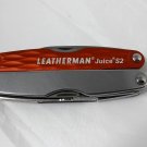 Leatherman Juice S2 Orange Pocket Multi Tool Knife & Nylon Sheath 831926