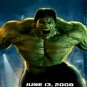 THE INCREDIBLE HULK Orig WIDESCREEN DS Movie Poster HUGE 3x6 Rare 2008 MINT