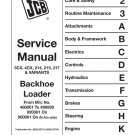 3 4 214 215 217 Backhoe Loader Technical Repair Manual 3CX 4CX 214 215 217