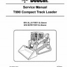 T590 Compact Track Loader Service Repair Manual ALJU11001 & B37811001