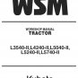 3540 4240 5040 Tractor Workshop Service Manual Kubota +Wiring Diagrams L3540-II,L4240-II,L5040