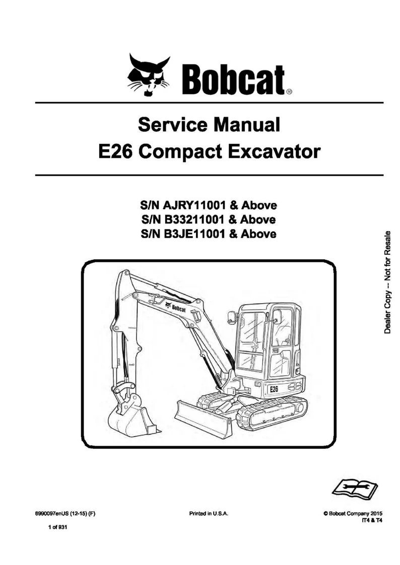 E26 Compact Excavator Tractor Service Repair Manual