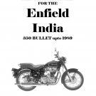 1977 To 1989 Enfield India 350 Bullet Workshop Service Repair Manual