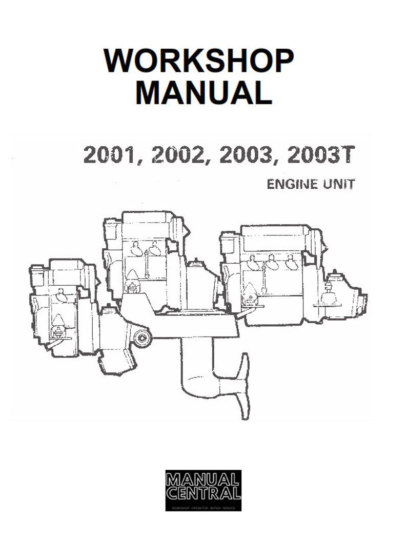 Volvo Penta 2001 2002 2003 2003T Workshop Manual
