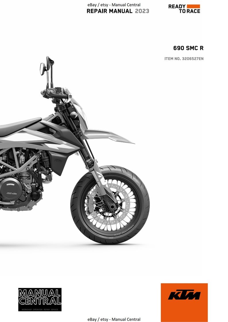 PDF - KTM 2023 - 790 Adventure - Service Workshop Repair Manual